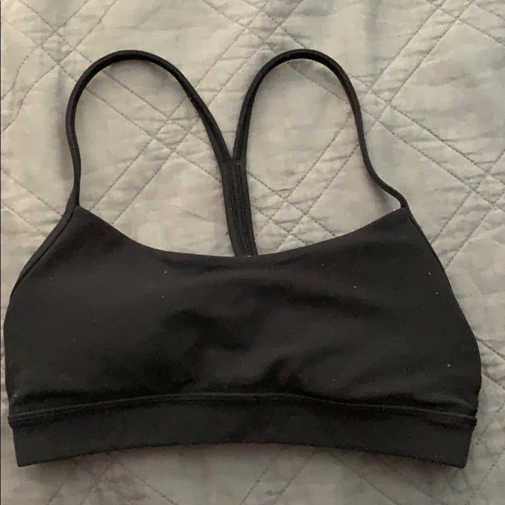 lululemon black sports bra